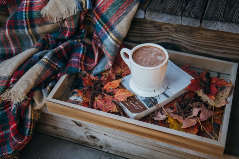 Hot Chocolate in autumn